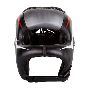 Vente en gros de protège-tête de boxe en matériau PU protège-tête en mousse trempée protège-tête de boxe protecteur de casque Taekwondo entraînement - Product Image 2