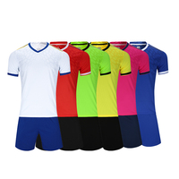 Camisetas de Fútbol Personalizadas al por Mayor, Transpirables y Ligeras, para Clubes Masculinos, Color y Logotipo Personalizados, 100% Poliéster