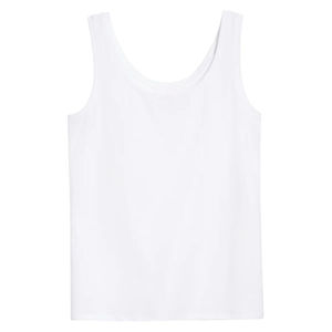 Camiseta sin Mangas para Mujer, Talla Grande, Hecha de Algodón y Poliéster, Venta Caliente, Precio Bajo, Hecha en Pakistán - Product Image 5