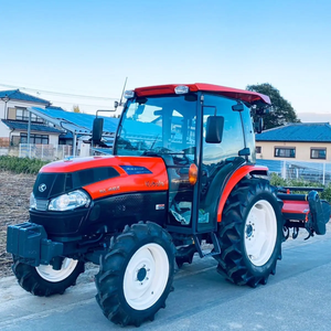 Tracteur utilitaire compact Kubota KL48Z avec motoculteur en action dans un contexte agricole - Product Image 5