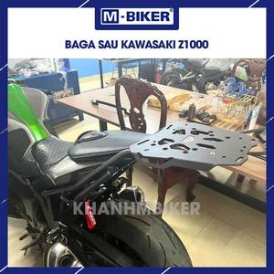 Portaequipajes de Aluminio para Kawasaki Z1000 con Maletero Trasero, Bolsa para Casco de Motocicleta, Bolsa Trasera - Product Image 2