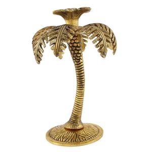 <b>Set</b> of 3 Chrome-Finish Metal Candlestick Holders 9.5/8/7 Inches Sizes for Christmas <b>Parties</b> and Weddings <b>Decor</b> - Product Image 2