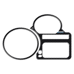 Miếng dán bảng điều khiển kiểu carbon 3D cho xe máy BMW K1200R K1300R R1200S-ST-GS ADVENTURE Các mẫu xe tương thích Decal bảng điều khiển - Product Image 1