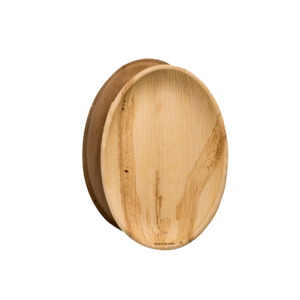 Venta al por mayor compostable desechable areca ecológica elipse bandeja/plato para hotel hogar cumpleaños eventos camping fiestas - Product Image 5