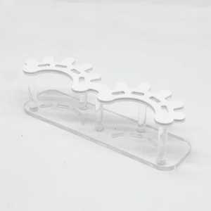 Pince à cils en plastique acrylique présentoir outil d'extension de cils support de stockage grattoir cisailles organisateur écologique Durable - Product Image 5