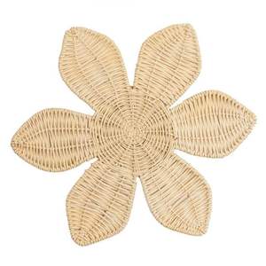 Ecofriendly Seashell Handwoven Rattan Charger Rattan <b>Placemats</b> <b>for</b> Party Rattan <b>Placemat</b> - Product Image 5