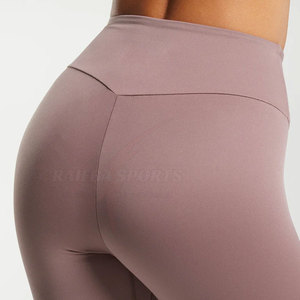 Leggings Casuales de Cintura Alta para Mujer, Talla XL, OEM de Alta Calidad, Tejido de Punto Transpirable de Spandex/Poliéster, Cómodos y Sin Costuras - Product Image 6