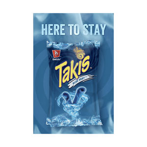 Takis <b>Blue</b> Fuego <b>Crisps</b> 5.5 oz Pack of 15 Hot Chili Pepper Lime Flavored Spicy Potato Chips Belgium - Product Image 4