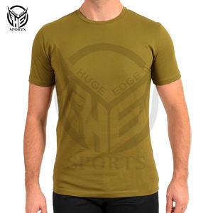 Camiseta personalizada unisex de alta calidad 100% algodón camiseta personalizar impresión Logo hombres cuello redondo Camiseta - Product Image 1