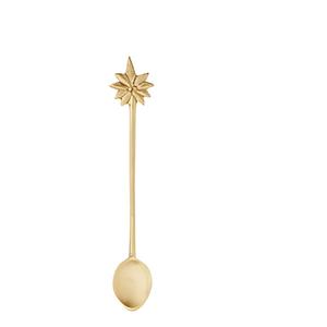 Cucharas de té y café de latón de Venta caliente diseño de alambre trenzado cucharas chapadas en oro personalizadas para cocina Hotel y restaurante 2024 - Product Image 1