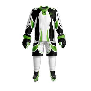 Uniforme de hockey sur glace 100% polyester de haute qualité, ensembles sur mesure avec étirement dans les quatre sens et séchage rapide pour l'équipe à prix raisonnable - Product Image 2