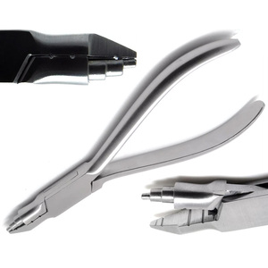 Pince dentaire de flexion de fil orthodontique de qualité supérieure Instruments chirurgicaux manuels avec base Pince jeune en acier inoxydable - Product Image 4