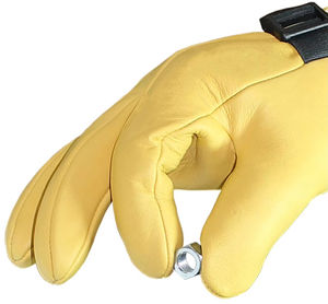 Guantes de soldadura TIG, cuero de piel de cabra fino duradero, guantes TIG suaves y flexibles, guantes TIG de soldadura de larga duración - Product Image 1