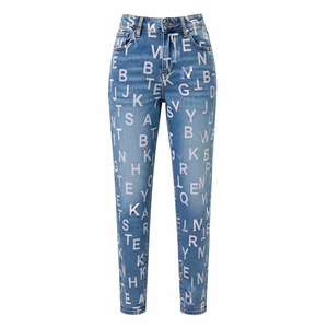 Respirant Lavage Léger Denim Jeans Coton Tissu Doux Durable Coupe Classique Style Streetwear pour Hommes et Femmes Casual Usage Quotidien - Product Image 2