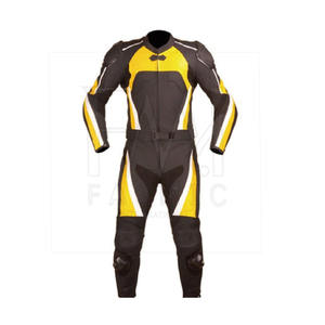 Ropa deportiva Motocross Body Armor Racing Trajes para 100% Traje de motocross de cuero genuino con tela personalizable - Product Image 5
