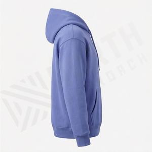 Sudadera con capucha extragrande personalizada y elegante para hombre, diseño vintage lavado con bolsillo frontal, cómoda sudadera con capucha personalizada para invierno. - Product Image 3