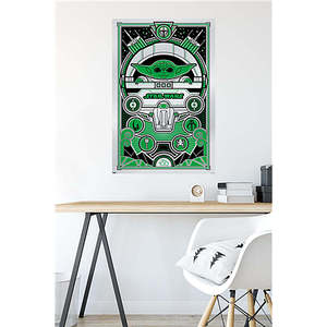 For Disney 100th Anniversary Star Wars <b>Poster</b> Modern Design Style Featuring Grogu for Wall Usage - Product Image 3
