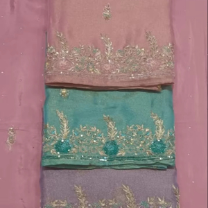 Trajes bordados a mano sin costuras de diseñador moderno para mujeres, moda india, fiestas de estilo tradicional - Product Image 1