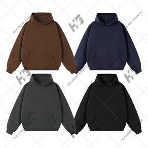 Sudadera con Capucha de Felpa Francesa Personalizada ODM de Alta Gama, con Hombros Caídos Extra Grandes, Diseño Liso, Colores de Invierno a la Moda - Product Image 1