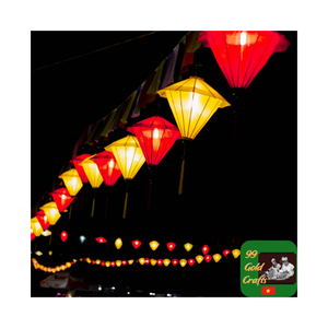 Premium Handmade Silk <b>Lanterns</b> Vietnam Bamboo <b>Lanterns</b> Decorative Silk <b>Lanterns</b> for Festival Party Wholesale Export - Product Image 3