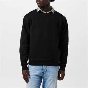 Sweat-shirt surdimensionné unisexe Street Fashion Design classique Sweat-shirt à col rond Sweat-shirt chaud d'hiver lourd - Product Image 3