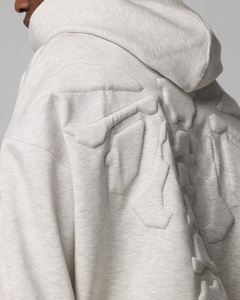 Unisex quá khổ-Bộ Xương Hoodies với <span class=keywords><strong>3d</strong></span>-xương thiết kế | cao cổ áo đô thị thời trang áo thun tùy chỉnh người đàn ông Hoodies OEM có sẵn - Product Image 6