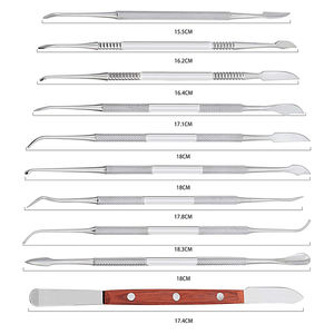 Kit Dental de acero inoxidable de 7 piezas, juego de herramientas de tallado de cera, Kit de Instrumentos dentales quirúrgicos con diseño personalizado - Product Image 5