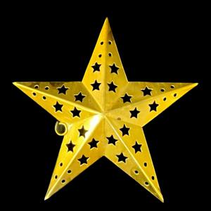 Ornements de Noël en métal modernes à haute vente-Décorations suspendues durables écologiques Taille et conception personnalisables faites à la main - Product Image 1