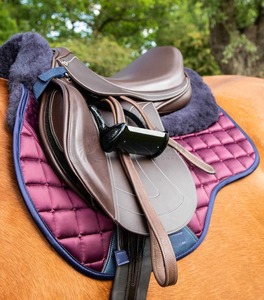 Sous-selles de qualité supérieure en coton matelassé, douces et confortables, de haute qualité, pour l'équitation, personnalisables - Product Image 3