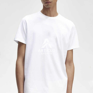 Camiseta de mezcla de algodón Premium para hombre y mujer | Tela suave y transpirable, camiseta informal elegante para uso diario, gimnasio, Viajes - Product Image 3