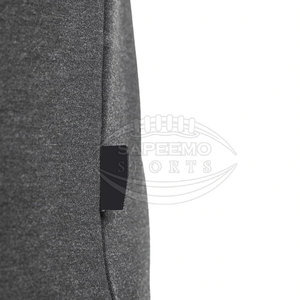 Basic Men Winter Solid <b>Gym</b> <b>Hoodie</b> Comfortable Workout Pullover Soft Fleece Fabric Athletic Wear - Product Image 4