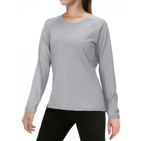 Diseño personalizado UPF 50 + UV Anti-impermeable camisas de pesca de protección para mujeres manga larga ropa de pesca al aire libre - Product Image 4