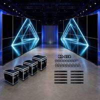 Système de panneaux modulaires d'affichage vidéo LED couleur pour la publicité sur scène et les expositions