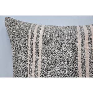 Gray Kilim Patchwork Wool <b>Pillow</b> Luxury Vintage Square 20x28 Inch Decorative Cushion Portable Home Woven Fabric for Christmas - Product Image 2