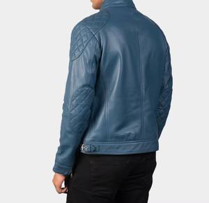 Veste en cuir de haute qualité pour homme, décontractée, d'hiver, en peau de mouton, grande taille, chaude et élégante - Product Image 1