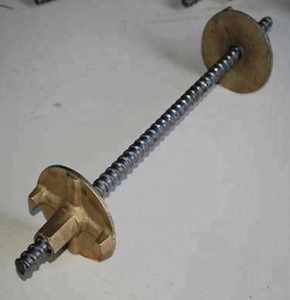 בורג מוט עניבה אגוז אגוז הברגה כנף אלומיניום עבור פורסת בטון פיגומים באיכות גבוהה כולל - Product Image 4