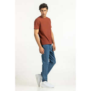 เสื้อยืดเรแลกซ์ฟิต ผ้าเจอร์ซีย์ สีพื้น รุ่น MN-TS-WS25-050 น้ำหนัก 220-300 กรัม วิธีการพิมพ์แบบซิลค์สกรีนและสกรีนพิมพ์ - Product Image 6