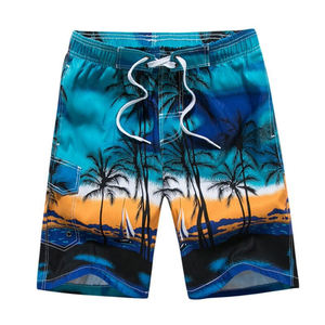 Pantalones cortos para hombre, pantalones cortos de playa de verano con cordón de ajuste clásico informal con cintura elástica y bolsillos, pantalones cortos para correr - Product Image 6