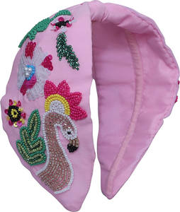 Diadema de Cinta Ligera Hecha a Mano con Tela Americana Nueva de Fabricante Indio, Decoración para el Cabello de Niños al por Mayor, Regalo para Fiestas - Product Image 3