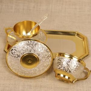 ชุดจานรองแก้วโลหะสำหรับงานหนักคุณภาพดีทนทานสำหรับการใช้งานในระยะยาวในบ้านและสำนักงานในทุกที่ - Product Image 1