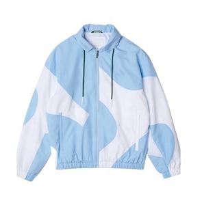 Wholesale Custom Nylon <b>Men</b> Windbreaker <b>Jacket</b> Embroidery Breathable Full Zipper Hooded Long Style <b>Jacket</b> - Product Image 5