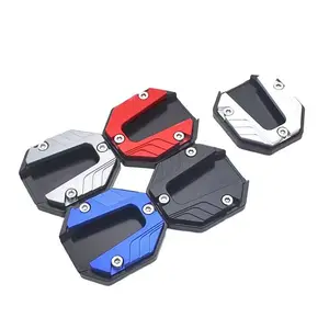 Wholesale CNC Scooter Kickstand Extension Pads Support Plate Motorcycle Side Stand Extender