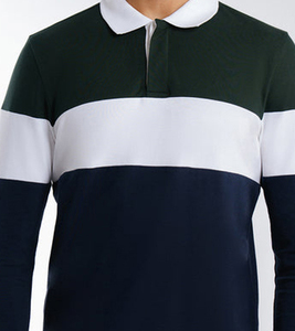 Haute qualité 100% coton pour hommes pour Polo T-Shirt impression personnalisée broderie avec Logo OEM tricoté chemise unie vierge - Product Image 2