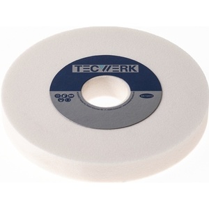 ใบเจียร 300x40x76 มม. 80 กริต ไวท์ คอรันดัม รูปแบบ A โดย TECWERK - Product Image 1
