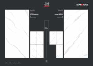 Losas de porcelana de primera calidad de 600x1200 para uso en paredes y pisos con elegantes opciones de diseño de mármol y piedra. - Product Image 2