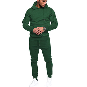 Venta al por mayor de chándal unisex personalizados de alta calidad pulóver gimnasio Jogger conjuntos de hombres chándales de los hombres con capucha y pantalones de chándal conjunto de 2 piezas - Product Image 1