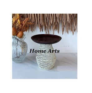 Servidor de pastel de postre de mármol hecho a mano Soporte de servicio de chocolates de forma redonda de Calidad exclusiva para uso doméstico - Product Image 4