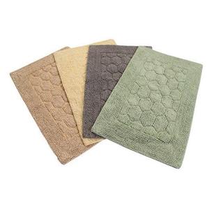 Tapis de bain touffetés en coton de qualité supérieure Style de conception mignonne Revêtement de sol en forme de hautes eaux Fabriqué à la machine Fabricant indien direct - Product Image 1