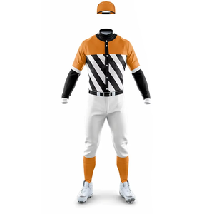Latest Fashionable High Quality 100% Polyester Quick Dry <b>Baseball</b> Uniform Custom Made Jersey Pants Breathable <b>Set</b> - Product Image 2