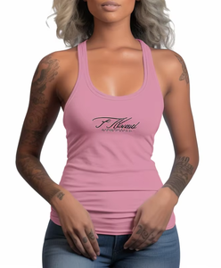 เสื้อแขนกุดสำหรับผู้หญิงขนาดใหญ่พิเศษพิมพ์ลายดอกไม้สำหรับผู้หญิงเสื้อกล้ามฟิตเนสไซส์สหรัฐอเมริกาโลโก้ตามสั่งฤดูร้อน - Product Image 2